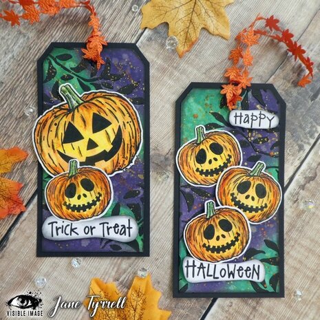 Visible Image Happy Halloween A6 Stamp Set (PG2387) Visible Image Happy Halloween A6 Stamp Set (PG2387)