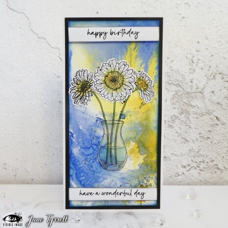 Visible Image Birthday In Bloom A6 Stamp Set (VT2390) Visible Image Birthday In Bloom A6 Stamp Set (VT2390)