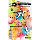 Visible Image Sketched Stars A6 Stamp Set (WS2391)