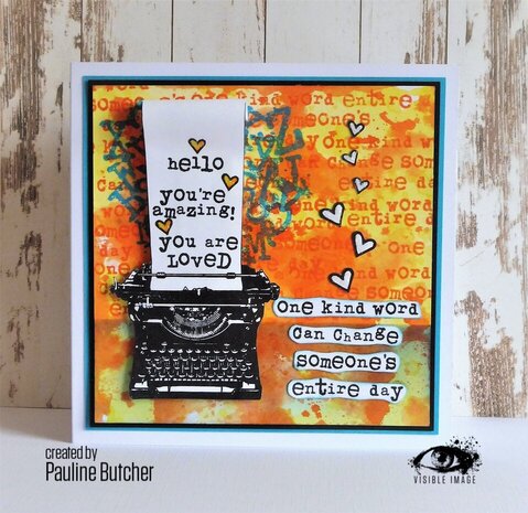 Visible Image One Kind Word A6 Stamp Set (CS2394) Visible Image One Kind Word A6 Stamp Set (CS2394)