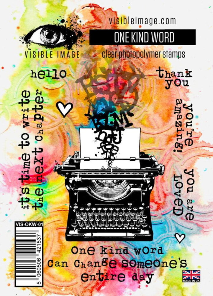 Visible Image One Kind Word A6 Stamp Set (CS2394) Visible Image One Kind Word A6 Stamp Set (CS2394)