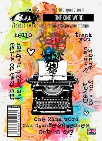 Visible Image One Kind Word A6 Stamp Set (CS2394) Visible Image One Kind Word A6 Stamp Set (CS2394)