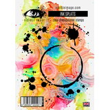 Visible Image Ink Splats A6 Stamp Set (RA2395)
