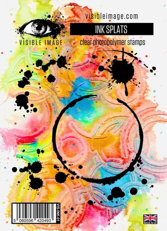 Visible Image Ink Splats A6 Stamp Set (RA2395) Visible Image Ink Splats A6 Stamp Set (RA2395)