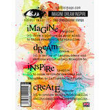 Visible Image Imagine Dream Inspire A6 Stamp Set (IK2396)