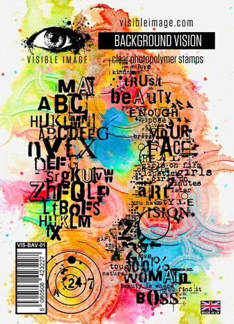 Visible Image Background Vision A6 Stamp Set (GS2397)