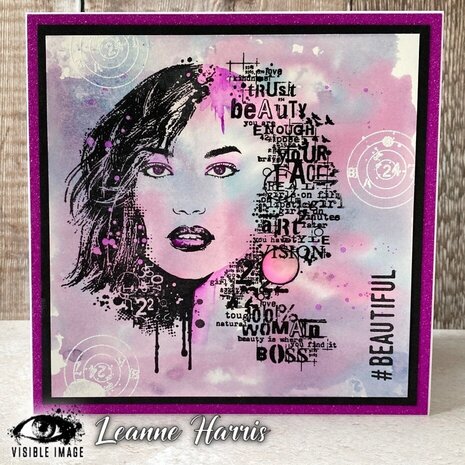 Visible Image Background Vision A6 Stamp Set (GS2397)