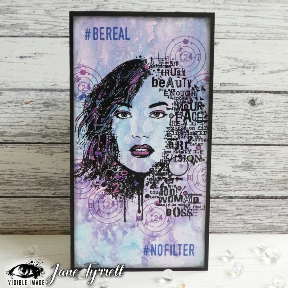 Visible Image Background Vision A6 Stamp Set (GS2397)