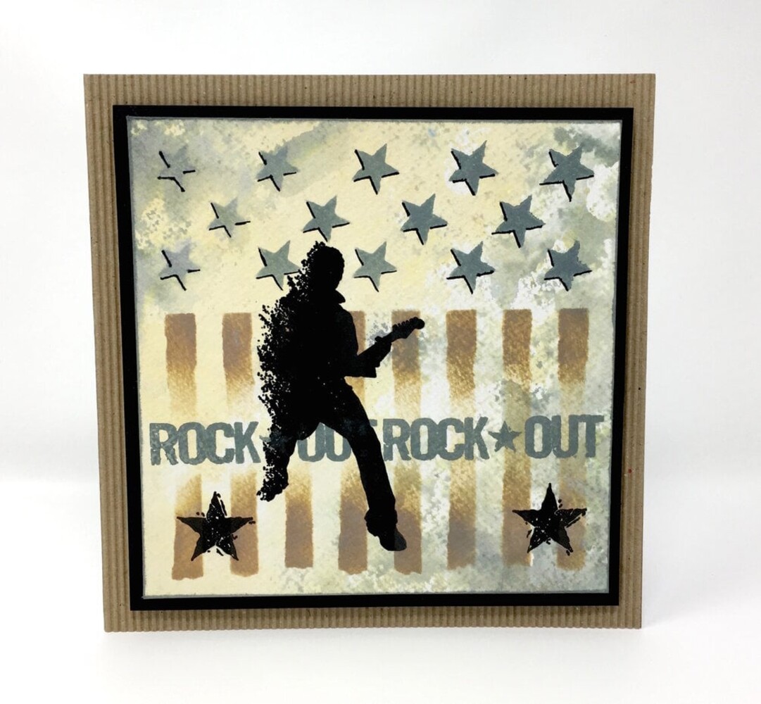 Visible Image Rock Out A6 Stamp Set (GA2397) Visible Image Rock Out A6 Stamp Set (GA2397)