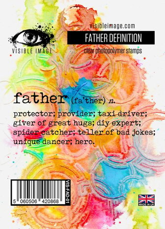 Visible Image Father Definition A7 Stamp Set (UZ2334) Visible Image Father Definition A7 Stamp Set (UZ2334)