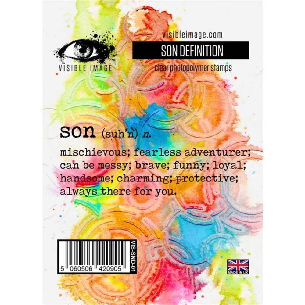 Visible Image Son Definition A7 Stamp Set (VIS-SND-01) Visible Image Son Definition A7 Stamp Set (VIS-SND-01)