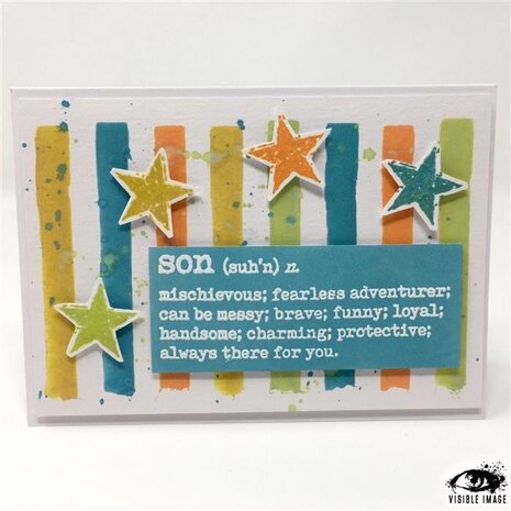 Visible Image Son Definition A7 Stamp Set (VIS-SND-01) Visible Image Son Definition A7 Stamp Set (VIS-SND-01)