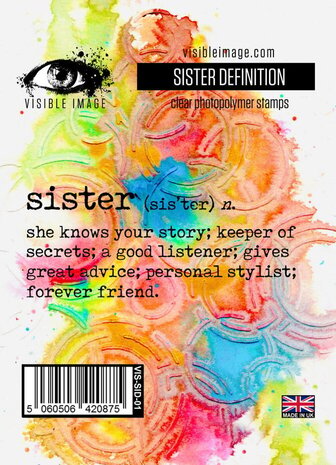 Visible Image Sister Definition A7 Stamp Set (NR2392) Visible Image Sister Definition A7 Stamp Set (NR2392)