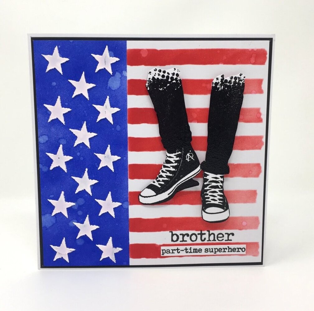 Visible Image Brother Definition A7 Stamp (IU2358)