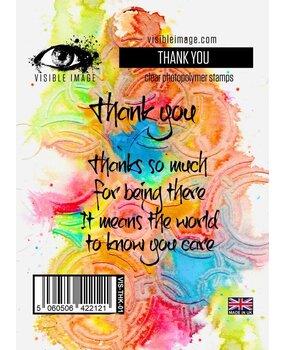 Visible Image Thank You A7 Stamp Set (IU2390) Visible Image Thank You A7 Stamp Set (IU2390)