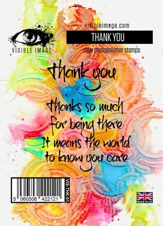 Visible Image Thank You A7 Stamp Set (IU2390) Visible Image Thank You A7 Stamp Set (IU2390)