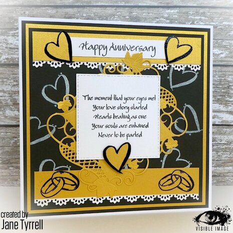 Visible Image Happy Anniversary A7 Stamp Set (UN2390) Visible Image Happy Anniversary A7 Stamp Set (UN2390)