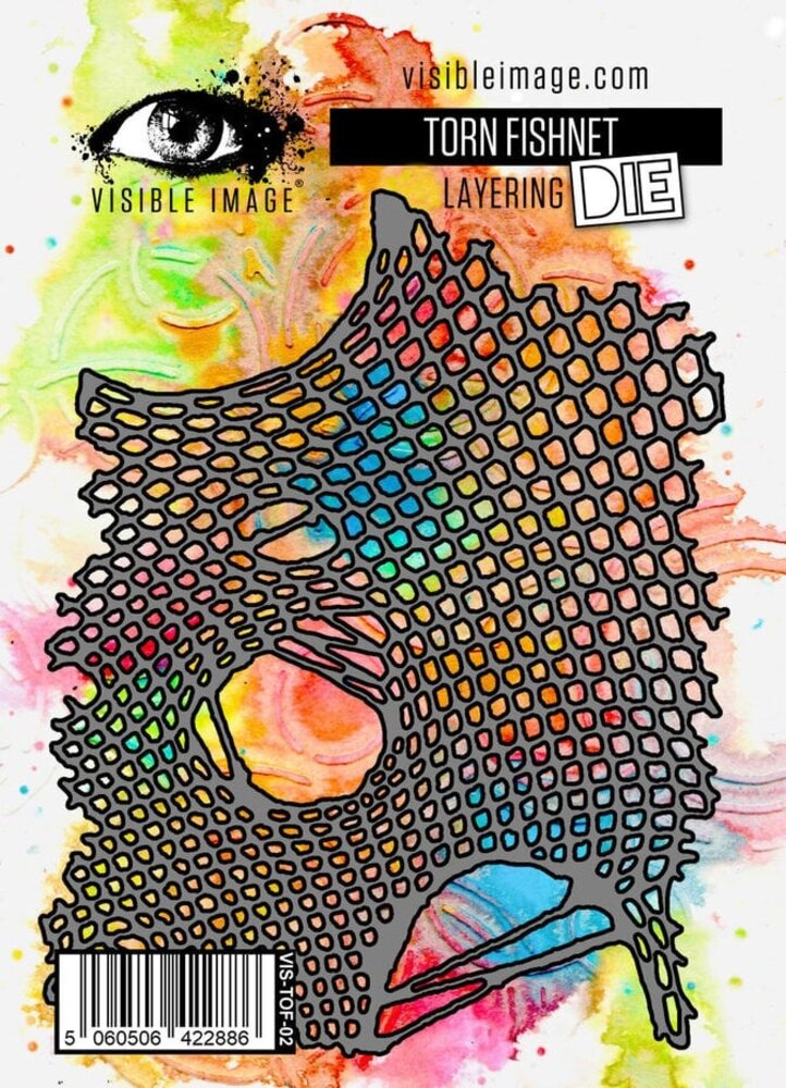 Visible Image Torn Fishnet Layering Die (IN2385) Visible Image Torn Fishnet Layering Die (IN2385)