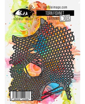 Visible Image Torn Fishnet Layering Die (IN2385) Visible Image Torn Fishnet Layering Die (IN2385)