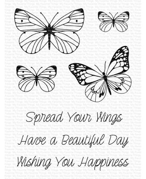 My Favorite Things Spread Your Wings Clear Stamps (CS-569) My Favorite Things Spread Your Wings Clear Stamps (CS-569)