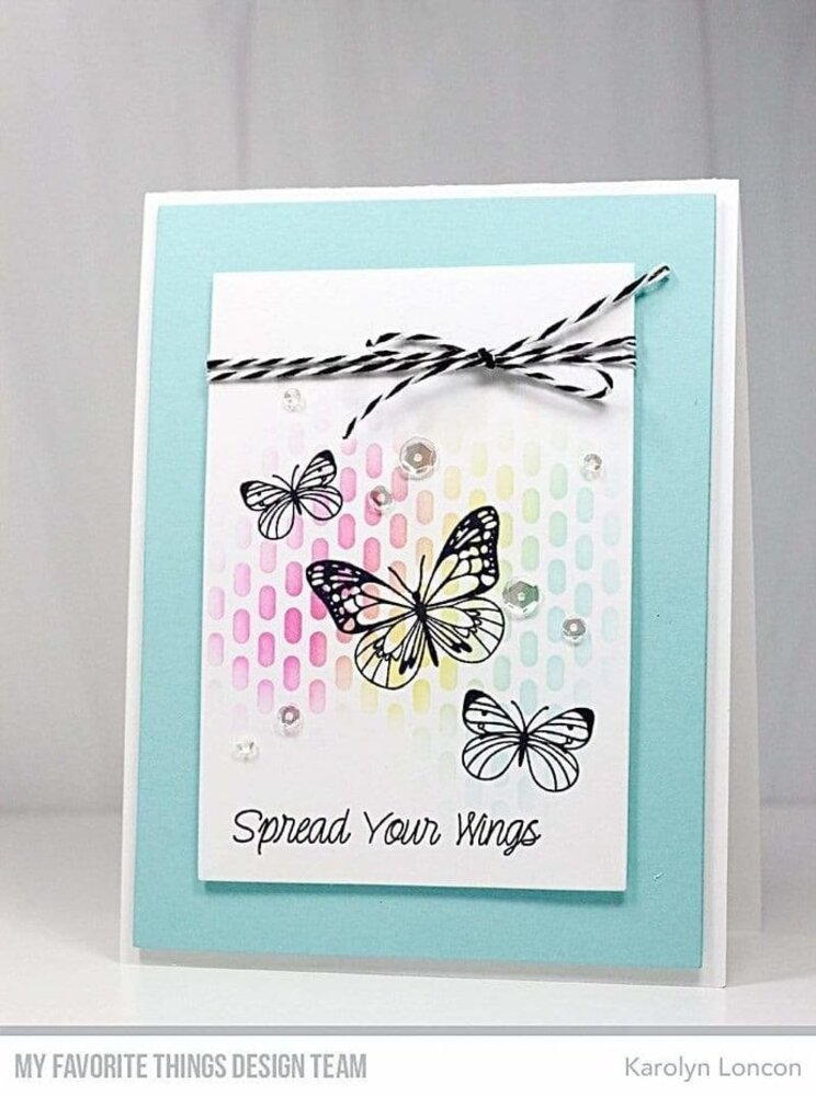 My Favorite Things Spread Your Wings Clear Stamps (CS-569) My Favorite Things Spread Your Wings Clear Stamps (CS-569)