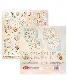 Craft & You Tiny Miracles 12x12 Inch Creative Set (8pcs) (CSET-TM30-8) Craft & You Tiny Miracles 12x12 Inch Creative Set (8pcs) (CSET-TM30-8)