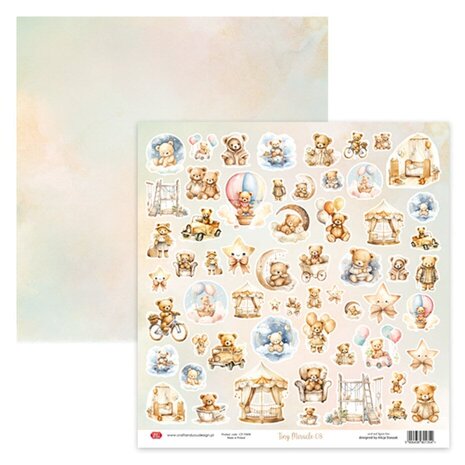 Craft & You Tiny Miracles 12x12 Inch Creative Set (8pcs) (CSET-TM30-8) Craft & You Tiny Miracles 12x12 Inch Creative Set (8pcs) (CSET-TM30-8)