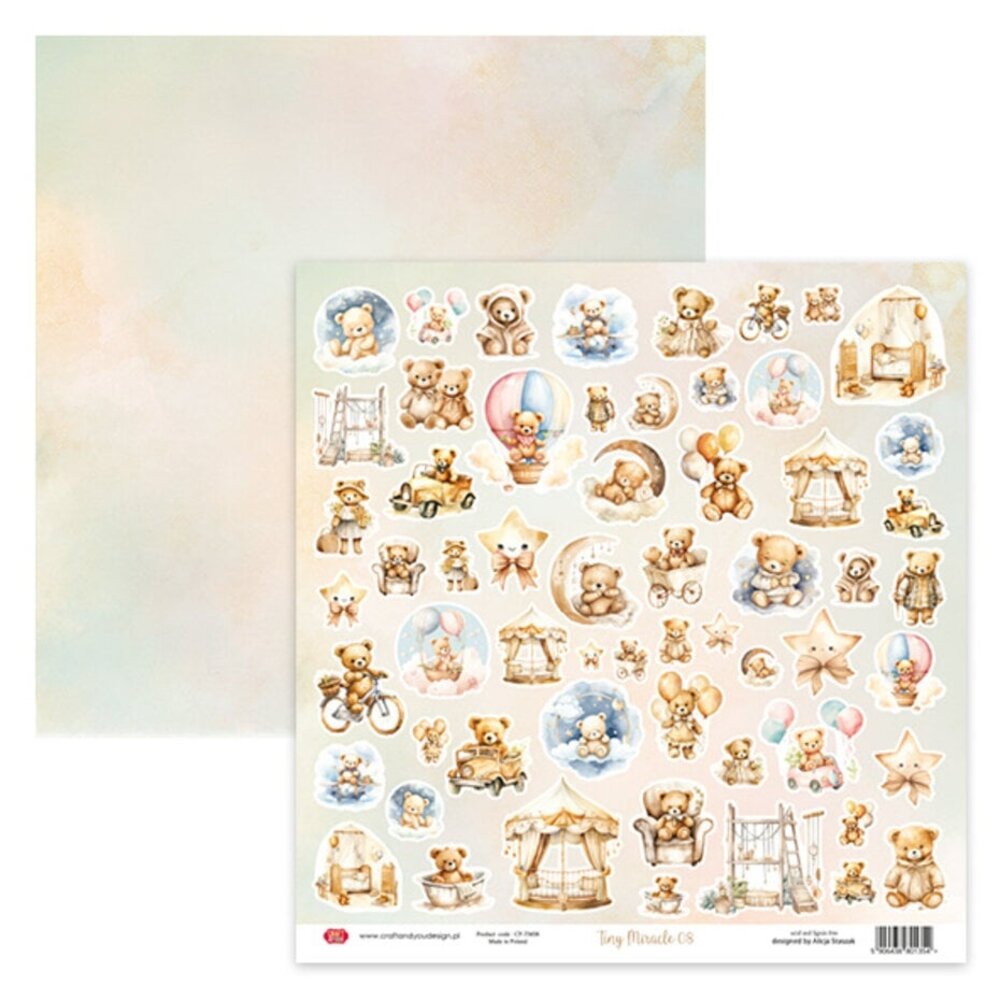 Craft & You Tiny Miracles 12x12 Inch Creative Set (4pcs) (CSET-TM30-4) Craft & You Tiny Miracles 12x12 Inch Creative Set (4pcs) (CSET-TM30-4)
