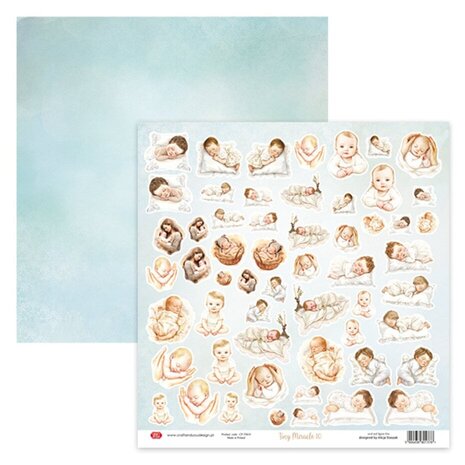 Craft & You Tiny Miracles 12x12 Inch Creative Set (4pcs) (CSET-TM30-4) Craft & You Tiny Miracles 12x12 Inch Creative Set (4pcs) (CSET-TM30-4)