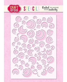 Craft & You Masking Stencil Circles (CYD-SC005)