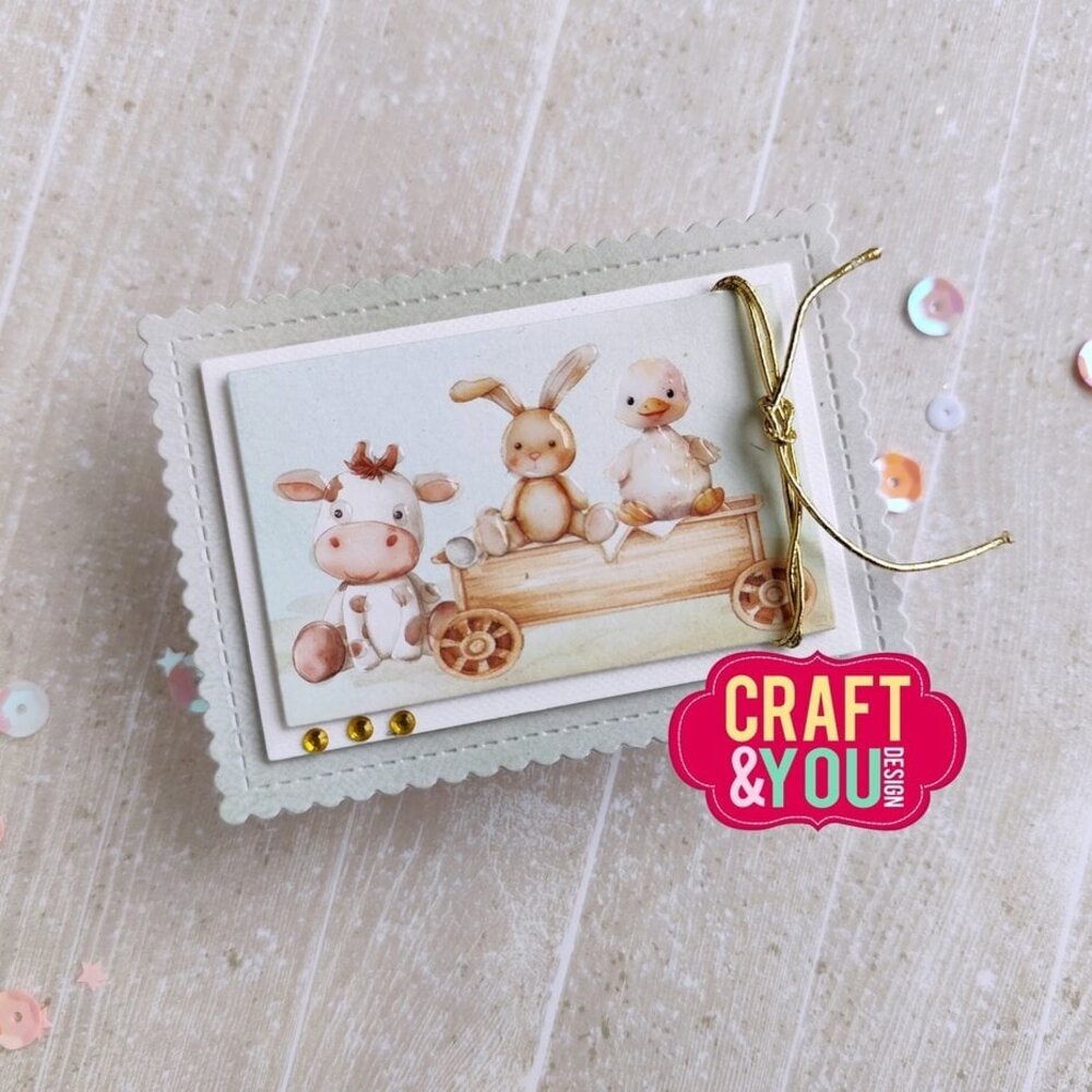 Craft & You Dies ATC Biscuit Frame Set (CW323) Craft & You Dies ATC Biscuit Frame Set (CW323)