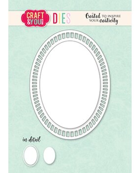 Craft & You Dies Oval Doily Set (CW324)