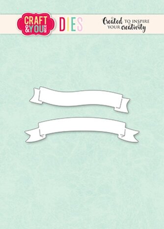 Craft & You Dies Mini Banners Set (CW326) Craft & You Dies Mini Banners Set (CW326)