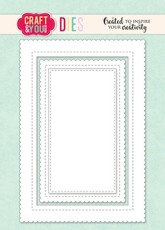 Craft & You Dies Biscuit Photo Frame Set (CW330) Craft & You Dies Biscuit Photo Frame Set (CW330)