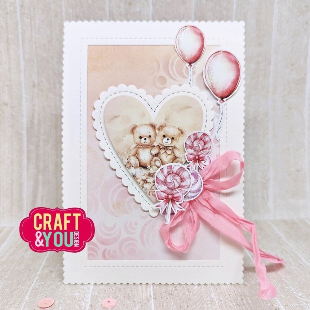Craft & You Dies Biscuit Photo Frame Set (CW330) Craft & You Dies Biscuit Photo Frame Set (CW330)