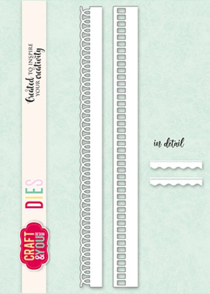Craft & You Dies Doily Borders Set (CW331)