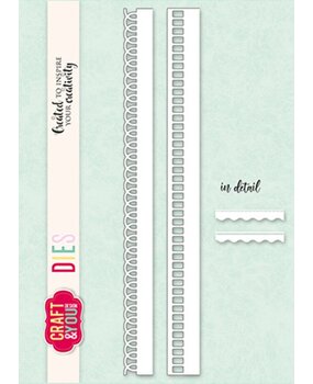 Craft & You Dies Doily Borders Set (CW331)