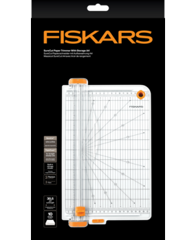 Fiskars SureCut Paper Trimmer with Storage (1077981) Fiskars SureCut Paper Trimmer with Storage (1077981)