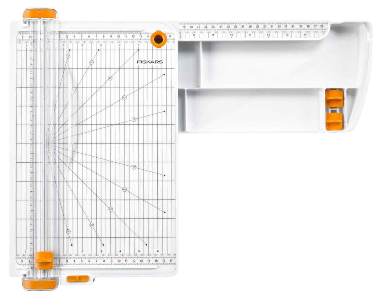 Fiskars SureCut Paper Trimmer with Storage (1077981) Fiskars SureCut Paper Trimmer with Storage (1077981)