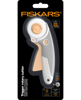 Fiskars Trigger Rotary Cutter Ø45mm Titanium (1066041) Fiskars Trigger Rotary Cutter Ø45mm Titanium (1066041)