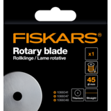Fiskars Rotary Blade Ø45mm Titanium Straight (1066043)