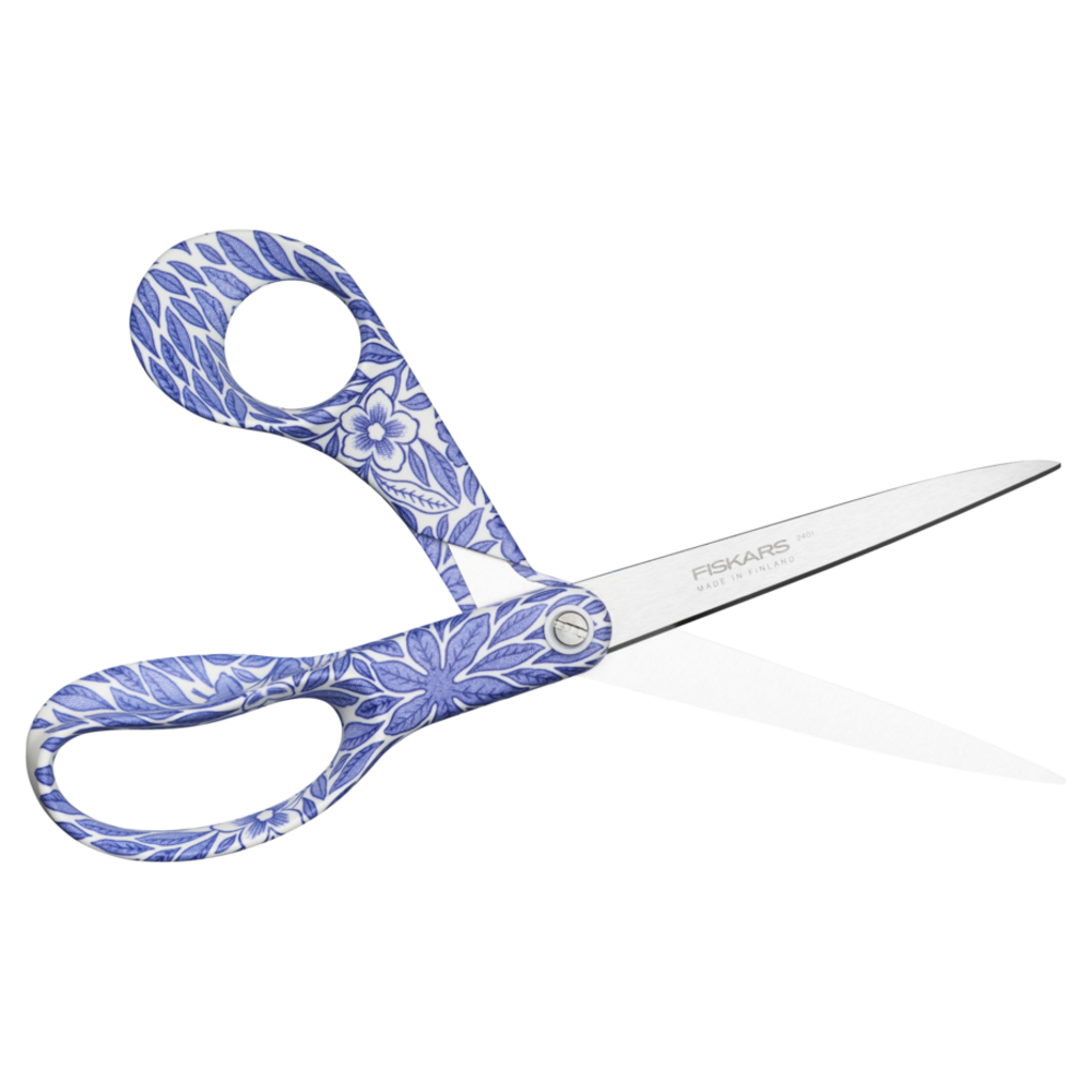 Fiskars Universal Scissors Ostindia Floris Blue (21cm) (1075570) Fiskars Universal Scissors Ostindia Floris Blue (21cm) (1075570)