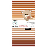 Creative Craftlab Essentials Cookies Mini Unicolor Paper Pad (CCL-ES-UPP291)