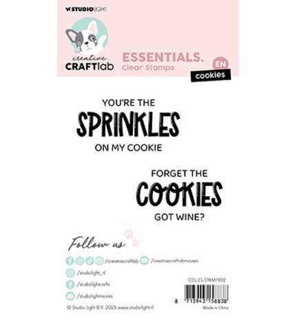 Creative Craftlab Essentials Clear Stamp Cookies (CCL-ES-STAMP802) Creative Craftlab Essentials Clear Stamp Cookies (CCL-ES-STAMP802)