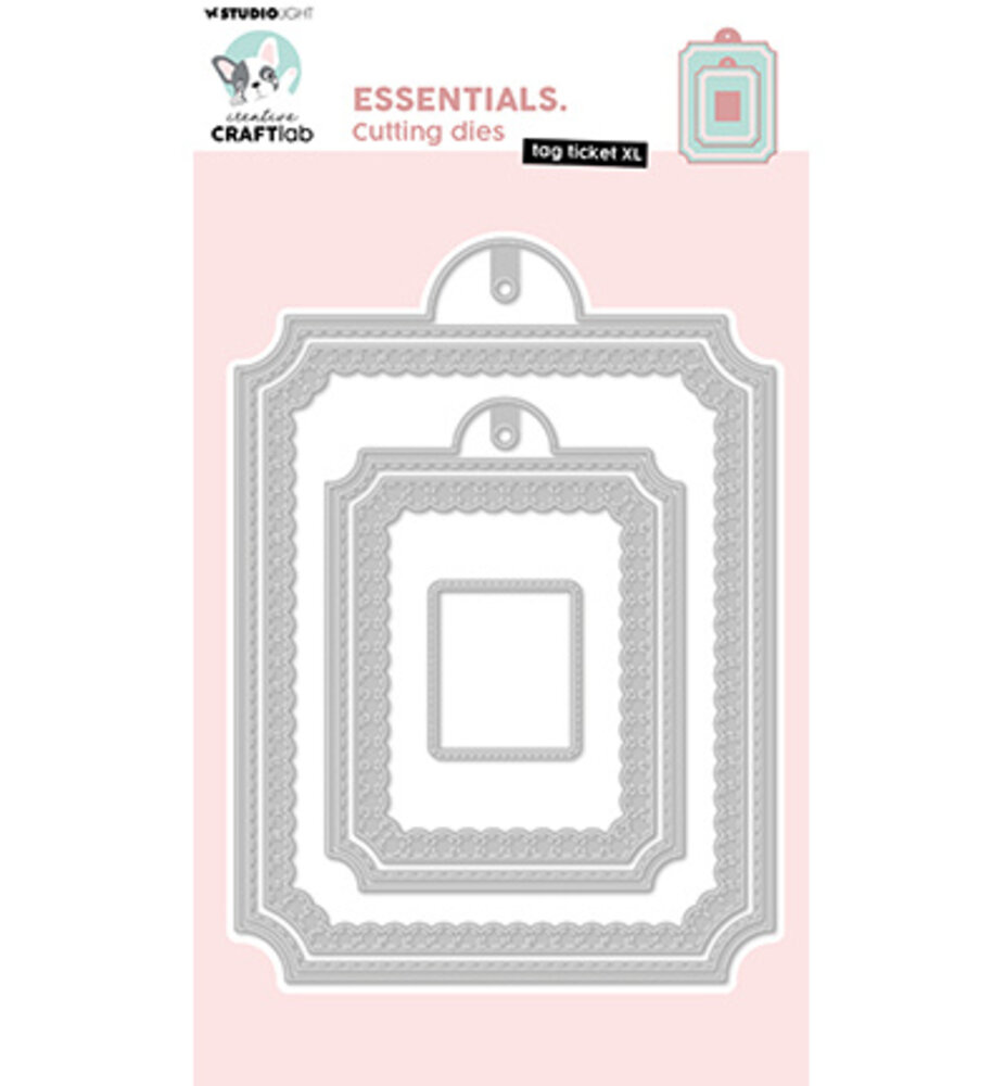 Creative Craftlab Essentials Dies Tag Ticket XL (CCL-ES-CD965) Creative Craftlab Essentials Dies Tag Ticket XL (CCL-ES-CD965)