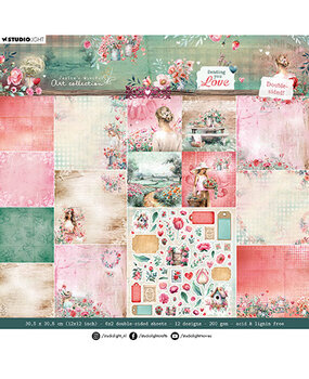 Studio Light Sending You Love 12x12 Inch Double-Sided Paper Pad (JMA-SYL-DPP288) Studio Light Sending You Love 12x12 Inch Double-Sided Paper Pad (JMA-SYL-DPP288)