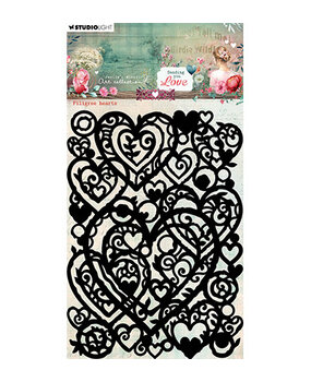 Studio Light Sending You Love Masking Stencil Filigree Hearts (JMA-SYL-MASK315) Studio Light Sending You Love Masking Stencil Filigree Hearts (JMA-SYL-MASK315)