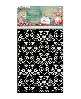 Studio Light Sending You Love Masking Stencil Heart Damask (JMA-SYL-MASK316) Studio Light Sending You Love Masking Stencil Heart Damask (JMA-SYL-MASK316)