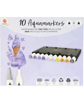 DécoTime 10 Aquamarkers Ultra Violet (3004842) DécoTime 10 Aquamarkers Ultra Violet (3004842)