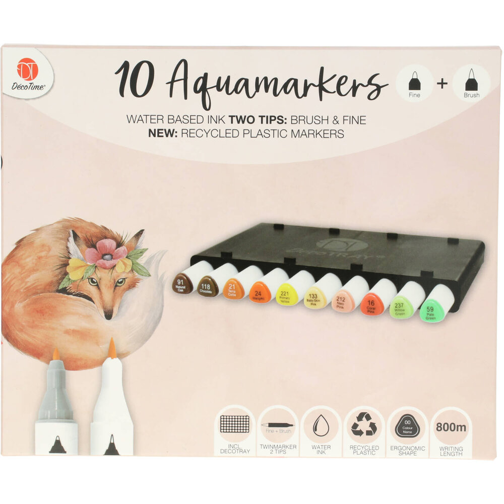 DécoTime 10 Aquamarkers Marigold (3004842) DécoTime 10 Aquamarkers Marigold (3004842)